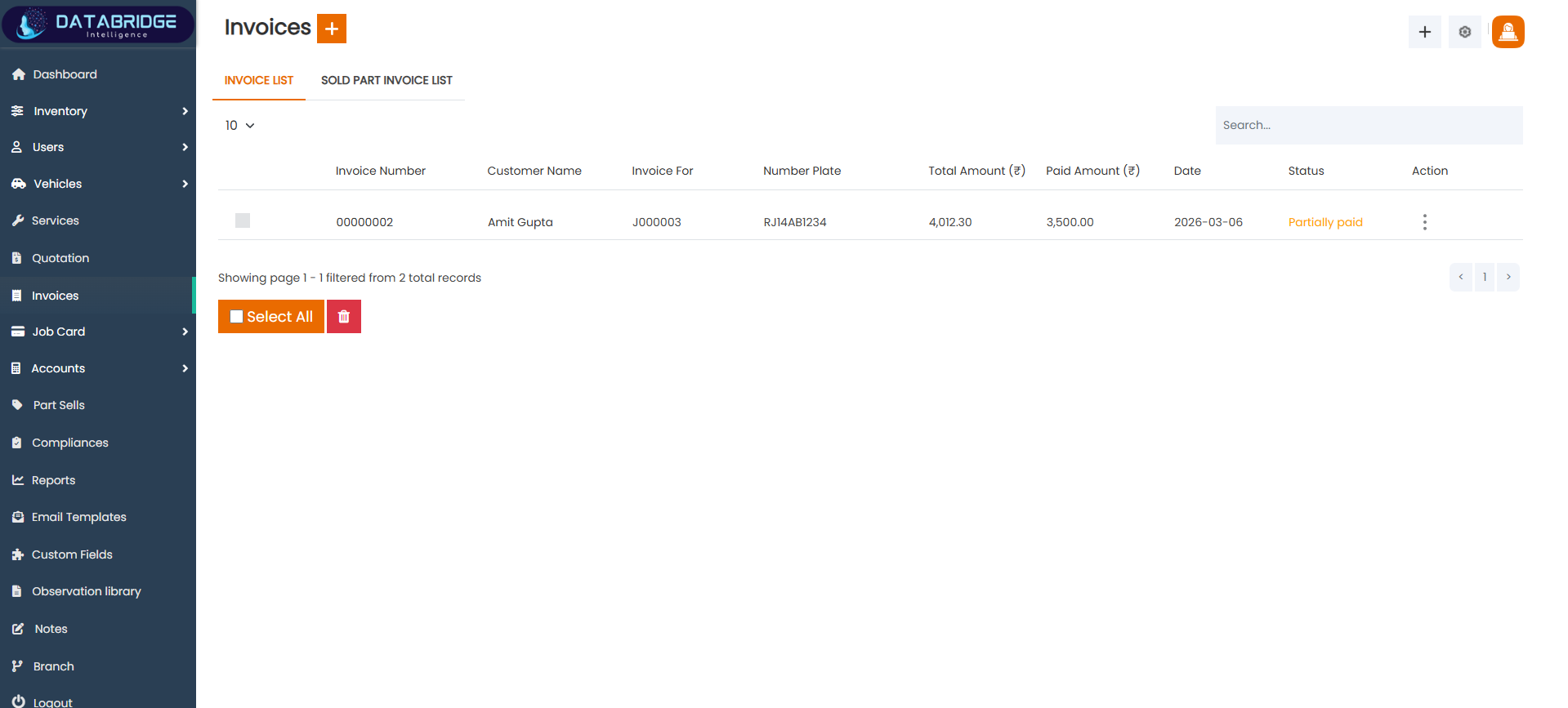 Invoice Image